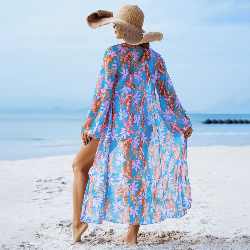 👗Women's 3-Piece Sexy Floral Print Swimsuit