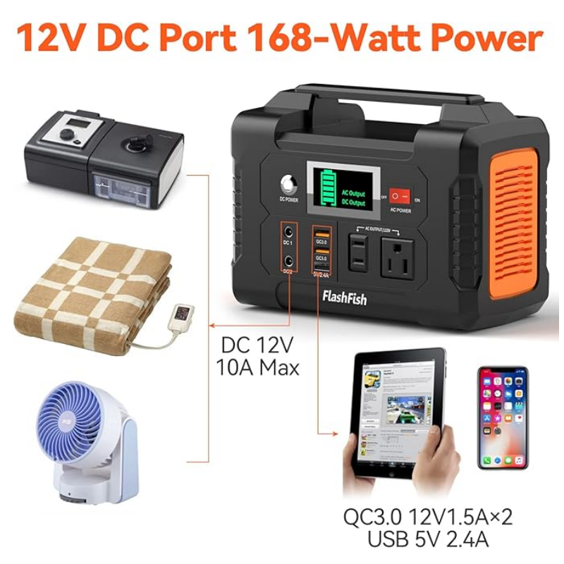 ⏳Time-limited Special⚡200W Portable Power Station with Display❗For three days only, get 50% off all model purchases!💥