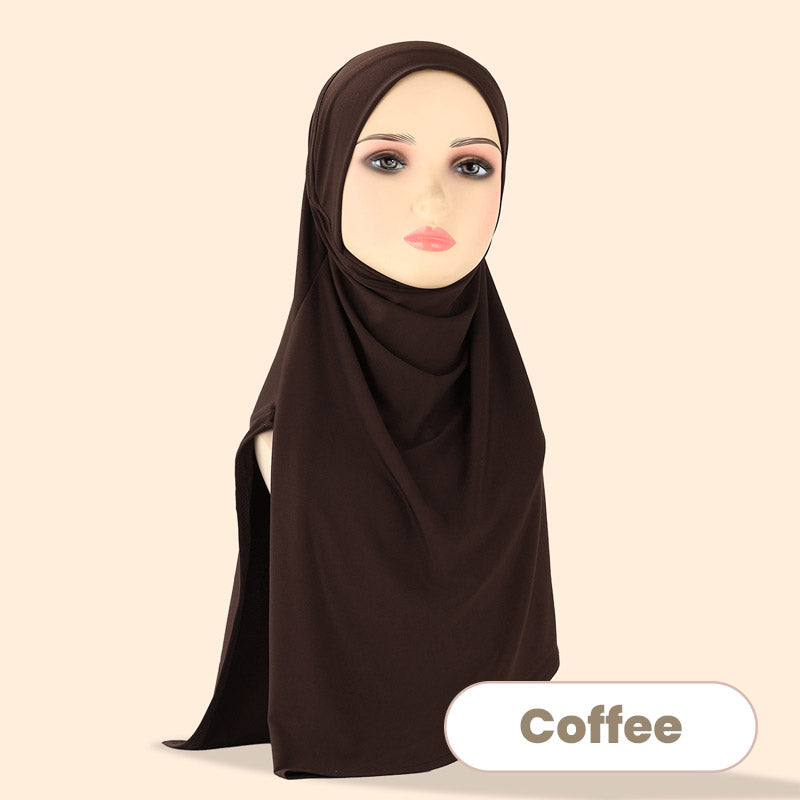 Solid Color Versatile Headscarf