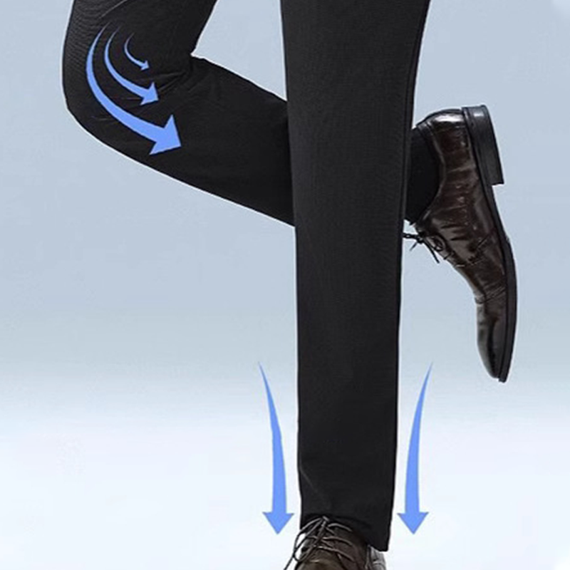 Men's Ice Feel Soft Stretch Suit Pants