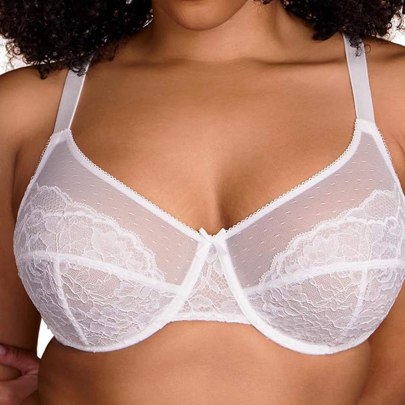 ⏳Limited time 50% discount💥Minimal lace bra with full coverage