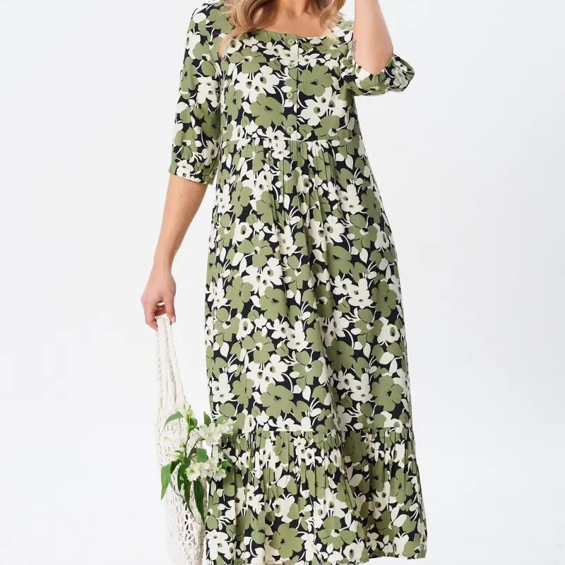 đ„Hot Sale 50% OFFđ„Women's Casual Floral Slim Half Sleeve Dresses