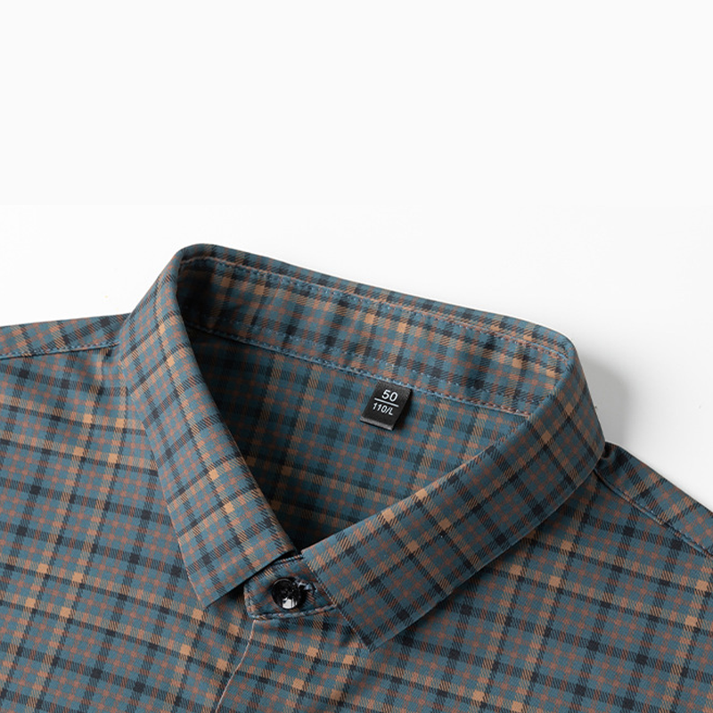 š„50% OFF! Men's Classic Plaid Short Sleeve Shirt ā Timeless Comfort & Easy Care