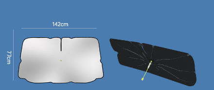 š„Car Sunshade Protect Your Car From The Heat