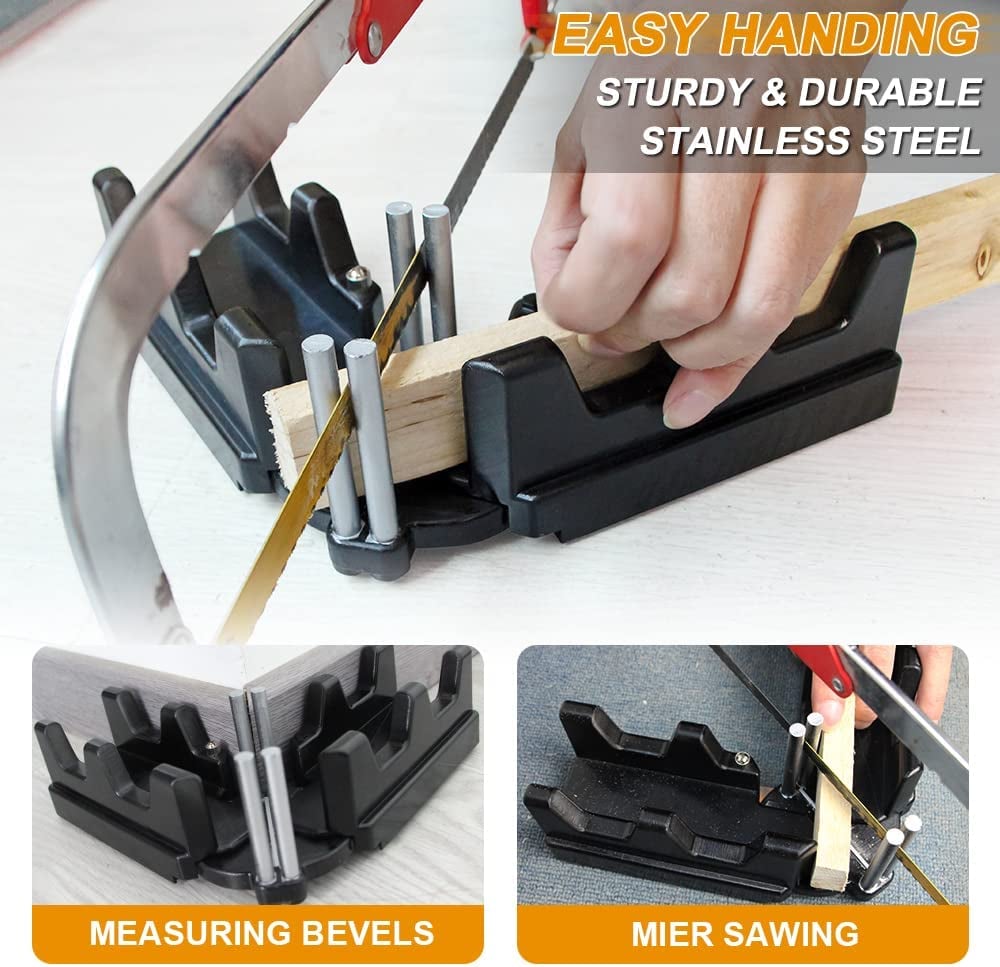 2-in-1 Measuring and miter saw tool