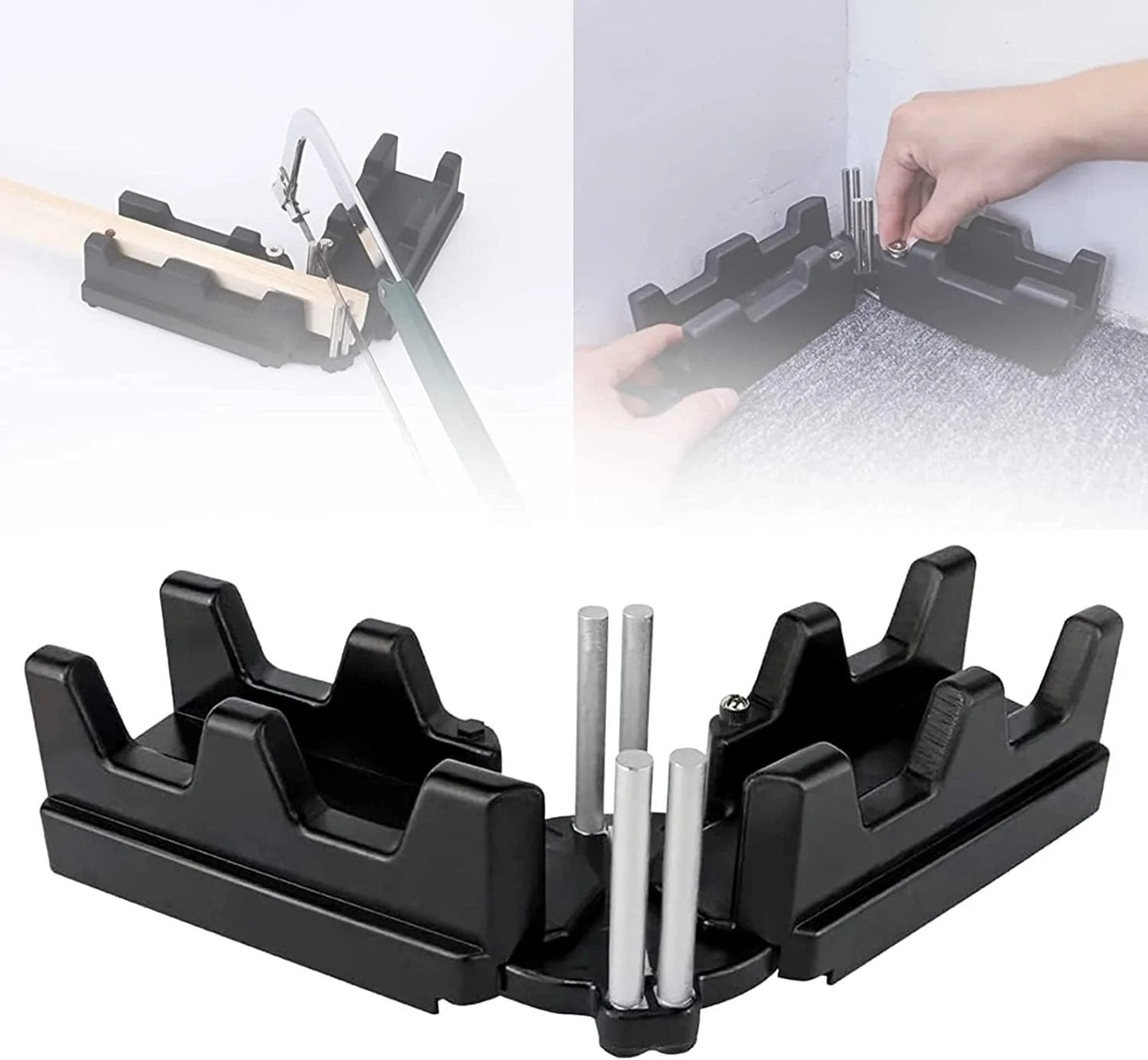 2-in-1 Measuring and miter saw tool