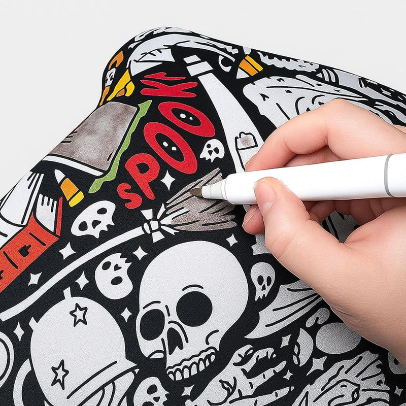 DIY Coloring Blanket with Markers