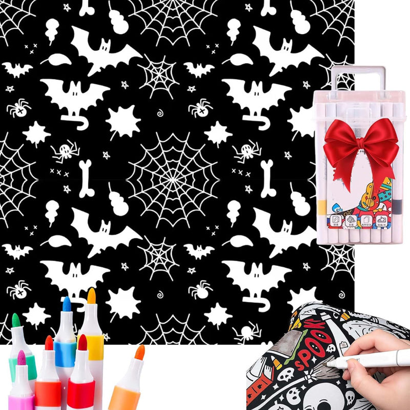 DIY Coloring Blanket with Markers