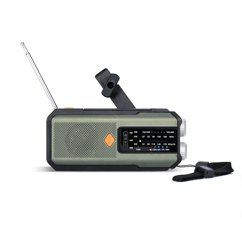 🔥Limited Time Promotion 50% OFF🔥Solar Hand-Crank Emergency Weather Radio