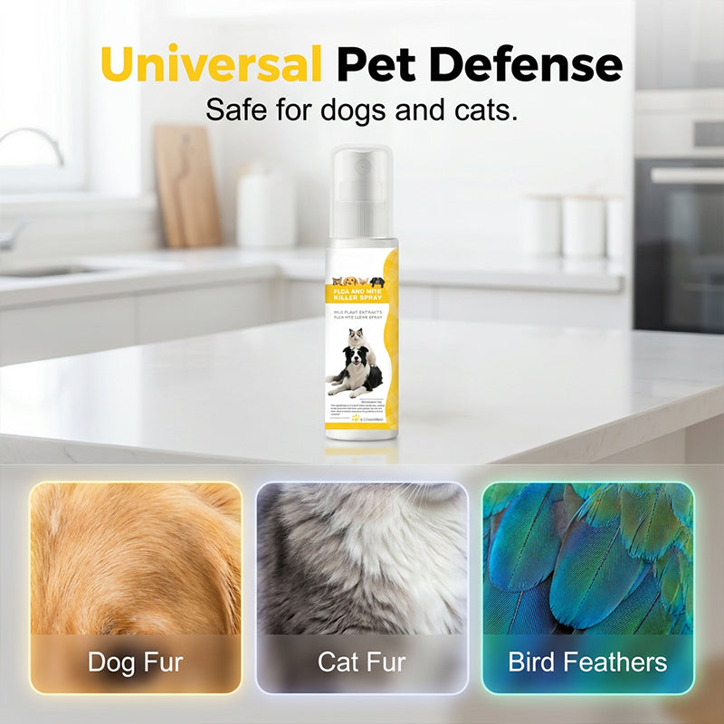 🔥Desconto de 50% no último dia!🔥Mild Formula Pet Pest Repellent Spray