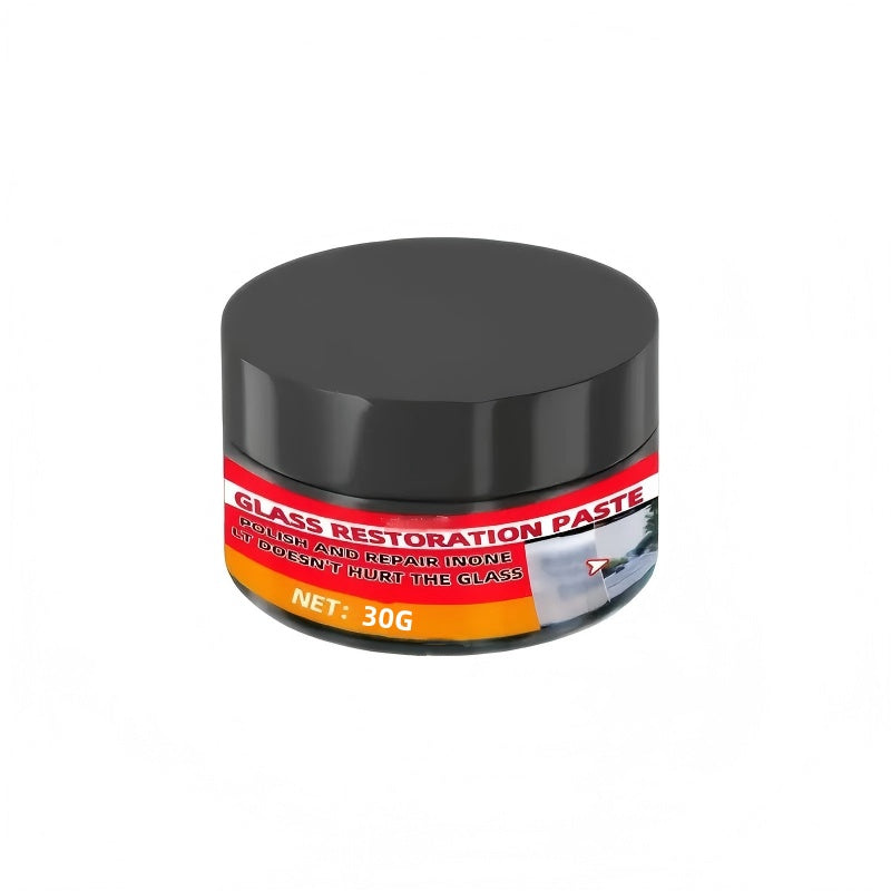 🚗 LIMITED-TIME 50% OFF! Car Glass Scratch Repair Polish Paste, Windscreen Deep Scratch Remover with Sponge