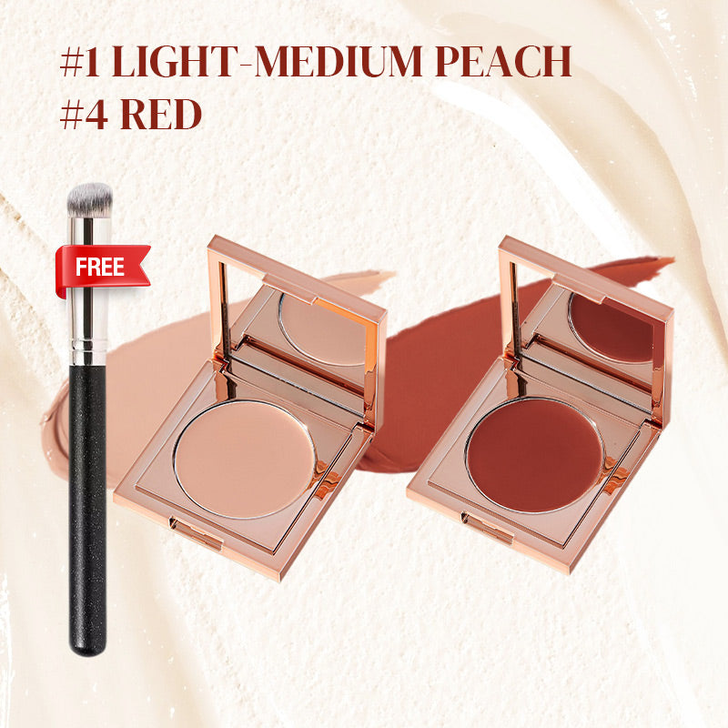 👍Last Day -Buy 1 Get 1 Free💥💜2026 New Magic Colored Clay Undereye Corrector (+Free Precision Concealer Brush!!)💡✨