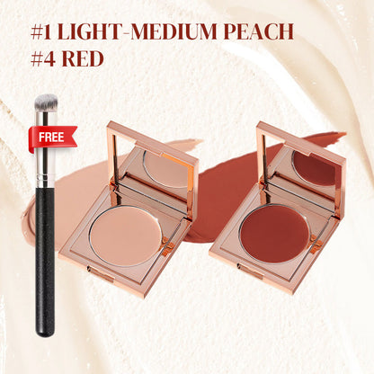 👍Last Day -Buy 1 Get 1 Free💥💜2026 New Magic Colored Clay Undereye Corrector (+Free Precision Concealer Brush!!)💡✨