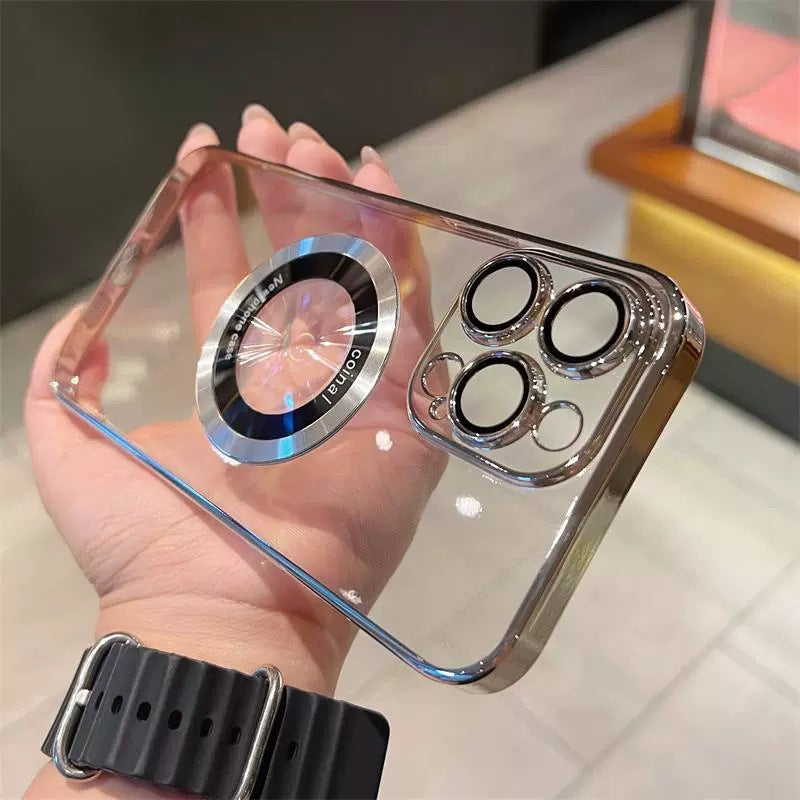 🌈Transparent Magnetic iPhone Case