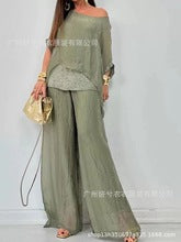 🔥Summer Chiffon Sequins Women's Casual Fashion Leisure Suit