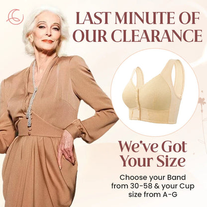 LAST DAY SALE 50% OFF - Front Closure Breathable Bra for Seniors