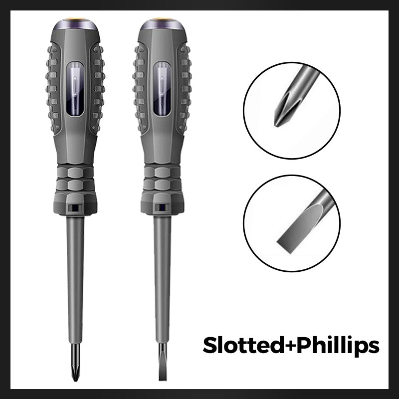 🎉2-in-1  High Torque Strong Magnetic Screwdriver Electricity Detector