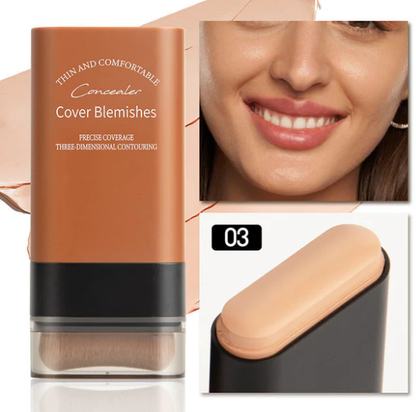 🎉Hot Sale🎉Hydrating Lightweight Foundation Stick with Brush