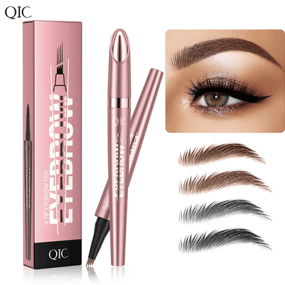 🥳2026 HOT SALE🥳💞50K+ SOLD!💥🖌️✨ BUY 1 GET 1 FREE + 50% OFF! 3D Microblading Eyebrow Pencil – 4-prong tip creates natural hair-like strokes. Waterproof, smudge-proof & lasts 24h. Skip costly salon treatments. A steal! 💕🎁