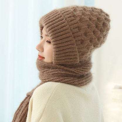 🎅EARLY CHRISTMAS SALE -50% OFF 🎄Winter Versatile Knitted Hooded Scarf for Women