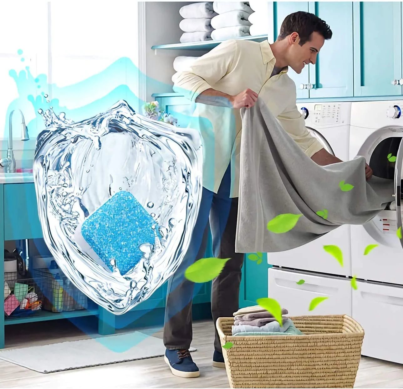 ⏳LAST DAY BUY 2 GET 3 FREE🎉Washing Machine Deep Cleaner Tablets🧼 2