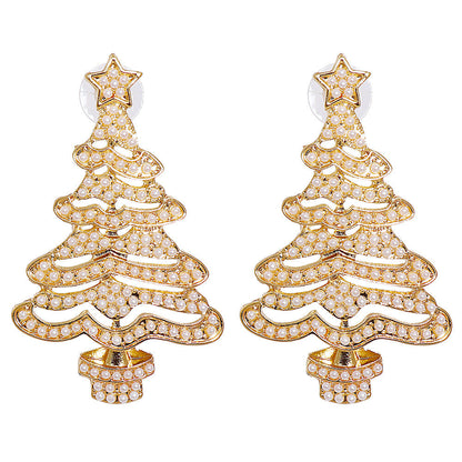 🎄Shiny Christmas Tree Earrings