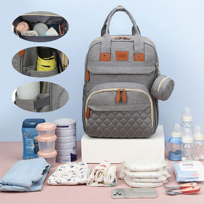 Multifunctional Travel Diaper Bag Backpack