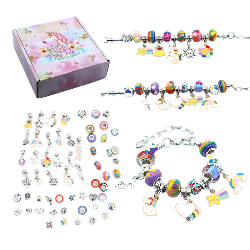 🎁2024-Christmas Hot Sale 49%OFF🎁🎉The Best Gift For Children-🎀DIY Gorgeous Bracelet Set🎉