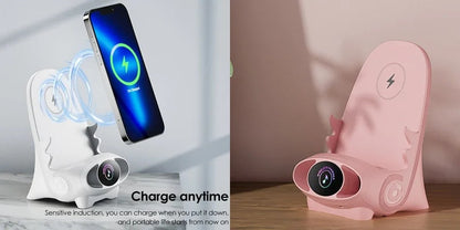 🔥🔥Mini Chair Wireless Fast Charger Multifunctional Phone Holder