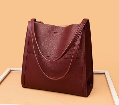 ⏰Limited Sale-50% OFF🔥2024 New Solid color simple PU leather shoulder bag