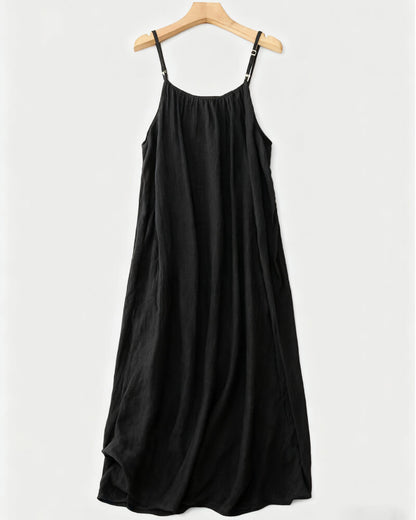 🎁💥LAST DAY SPECIAL PRICE!⚡50K+ SOLD!💃Women's Solid Color Backless Cami Dress