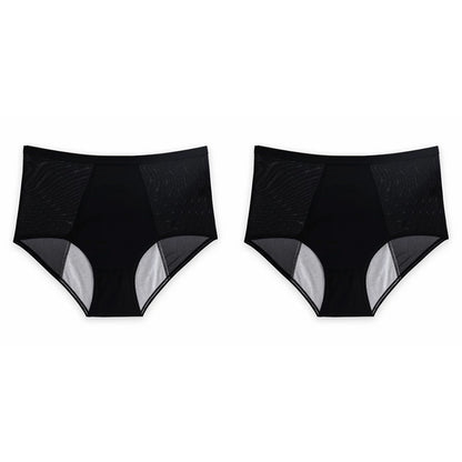 🔥Hot Sale🔥High Waist Leak Proof Ice Silk Panties Plus Size