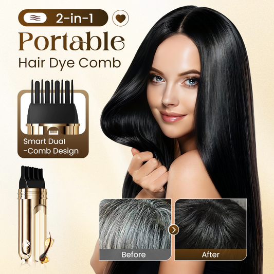 ✨Buy 1 Get 1 Free✨2-in-1 Convenient Hair Dye Comb For Gray Hair