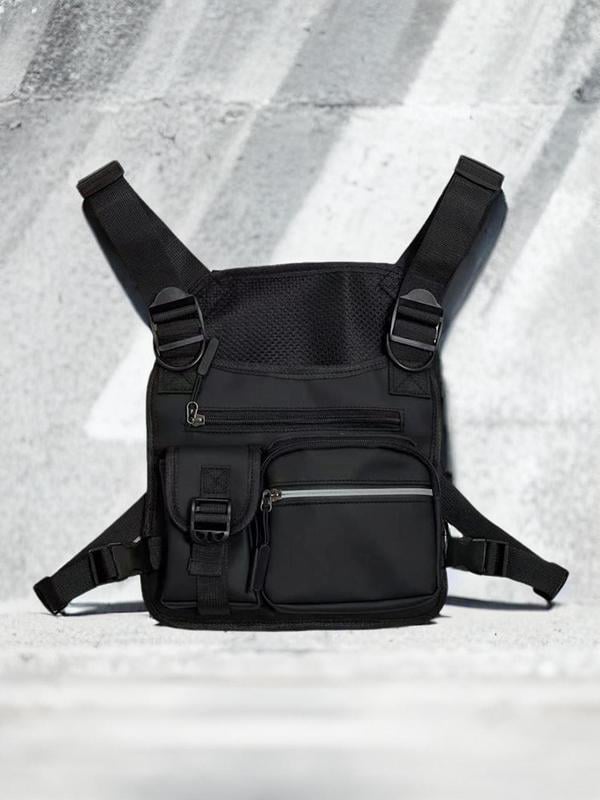 💥🔥Buy 2 get 1 free🔥Adjustable Zipper Multi-functional Tactical Chest Bag💼