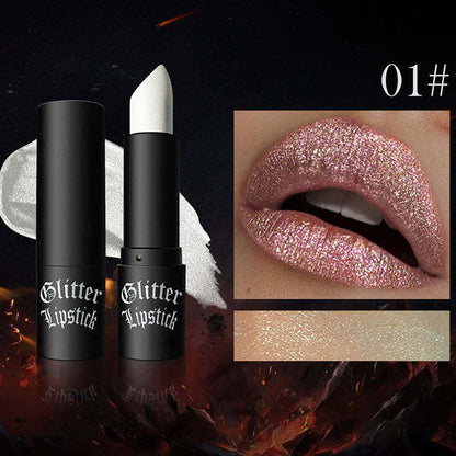 🎁[Best Gift For Her]🎁 Matte Long Lasting Lipstick With Fine Glitter✨✨✨