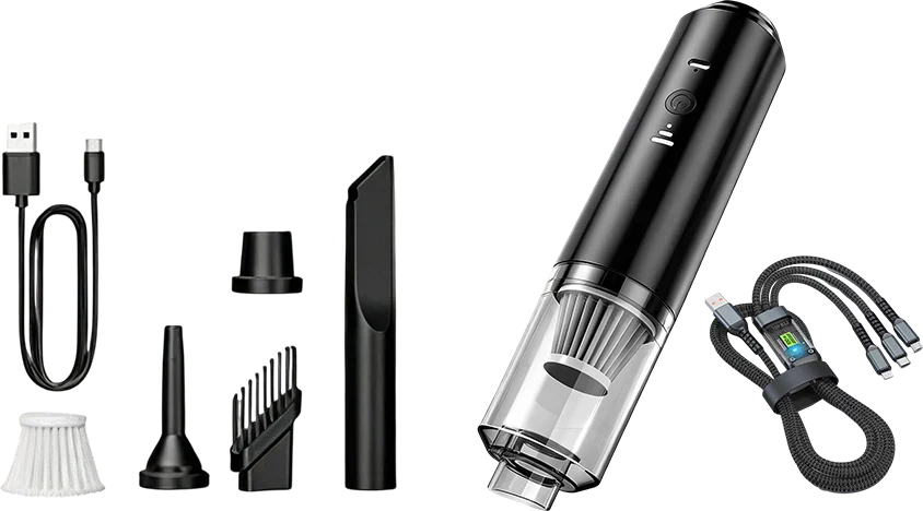 ⏳Time-Limited Special⏰Powerful car vacuum cleaner – Blower function – – Versatile