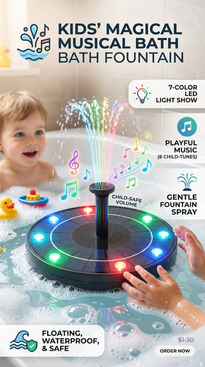 🎵 Jouet musical pour la salle de bain