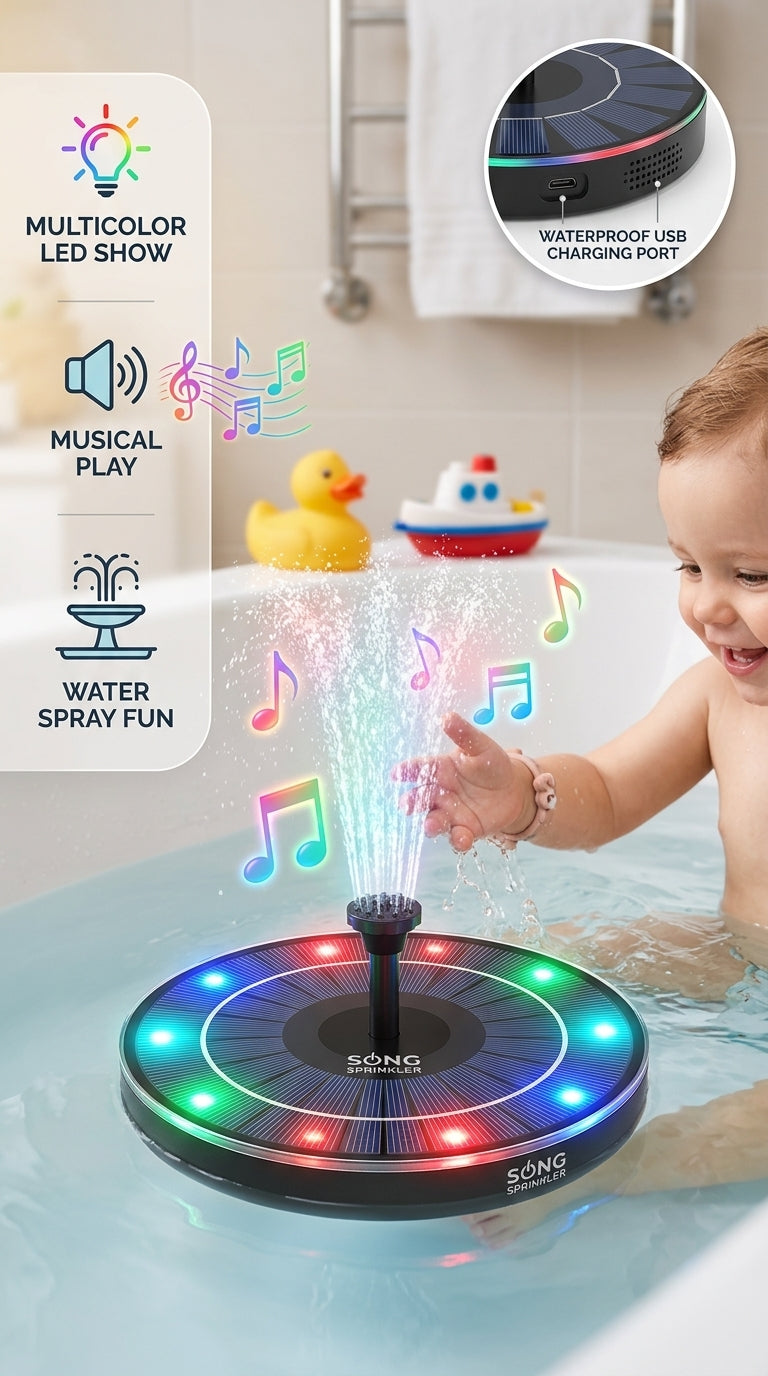 🎵 Jouet musical pour la salle de bain