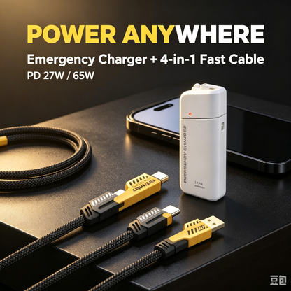 🥳2026 HOT SALE🥳💞50K+ SOLD! 💡📱 50% OFF! Portable AA Battery Charger – Emergency power bank + LED torch. From £6.99 – best value anywhere! Buy more & save – never get caught with a dead phone again! 🚗✅