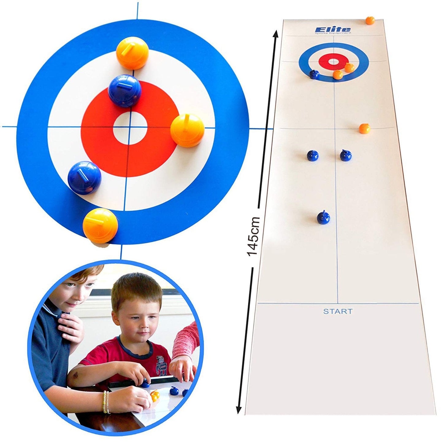 2024 New table-based curling game for the whole family