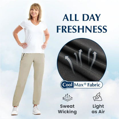 🔥LAST DAY SALE - ONLY £14.98!!⚡50K+ SOLD!🔥Women's Ultra Soft Stretch Perfect Drape Casual Pants👖🎁