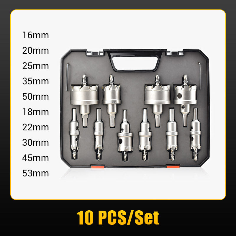⚙️Carbide-Tipped Hole Cutter for Metal🔥