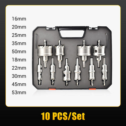 ⚙️Carbide-Tipped Hole Cutter for Metal🔥
