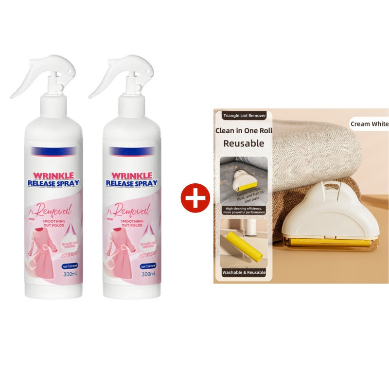 🏆 HOT SALE ! 🔥Buy more Save more🎁Multi‑Functional Wrinkle Release Spray👕✨