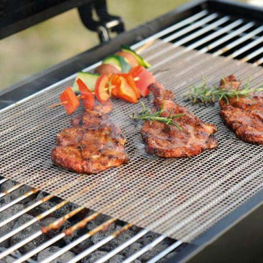 🔥Non-adhesive BBQ grill mesh mat