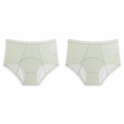 🔥Hot Sale🔥High Waist Leak Proof Ice Silk Panties Plus Size