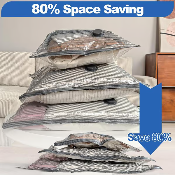 🎁Free Shipping With The Purchase Of Two🔥6-Pack USB Electric Vacuum Compression Bags – Save Space, Travel Light!