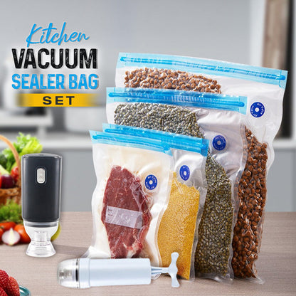 Kitchen Vacuum Sealer Bag Set