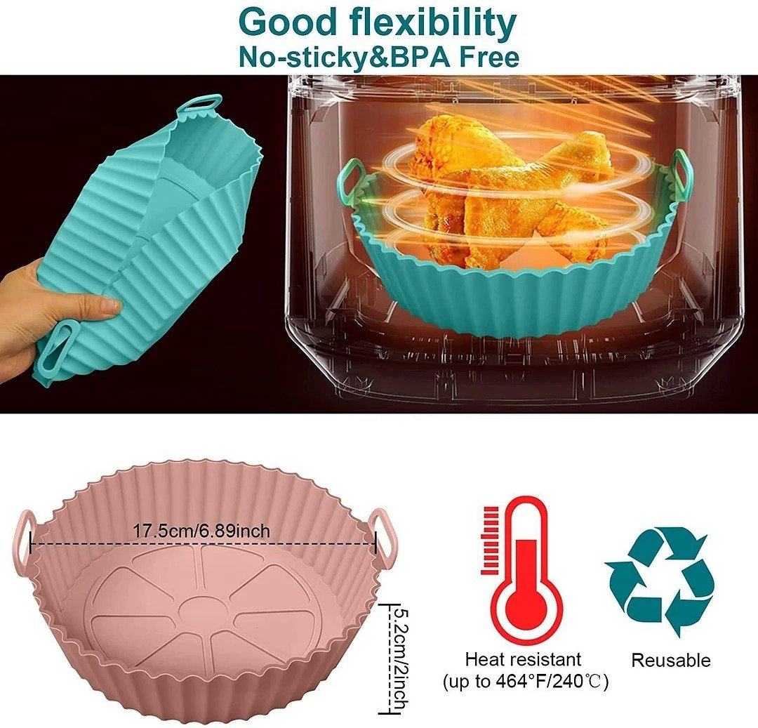 Reusable heat-resistant baking tray 【💞food grade silicone💞easy to clean】