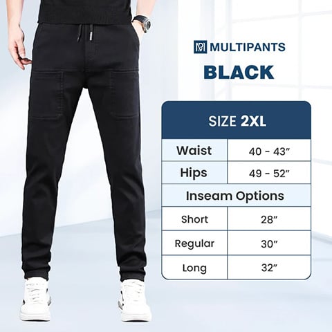 🔥Last Day 👖MultiPants – High Stretch Multi-pocket Durable Cargo Pants